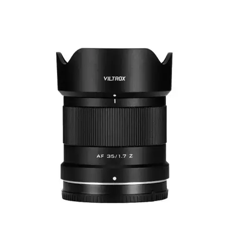 Объектив Viltrox AF 35 мм F1.7 APS-C для Nikon Z с блендой Объектив Viltrox AF 35 мм F1.7 APS-C для Nikon Z с блендой